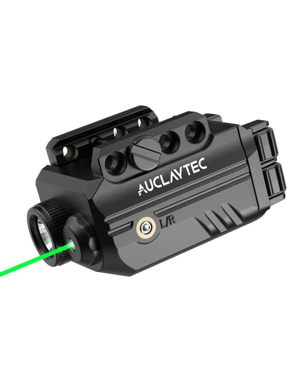 Tactical Green Beam Laser Light Combo with USB-C Charging, 500 Lumen Flashlight